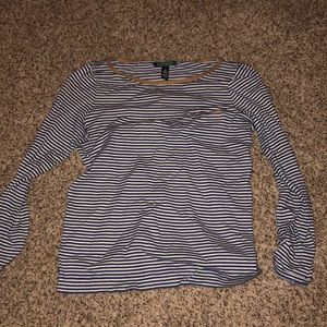 Long Sleeve Striped Shirt